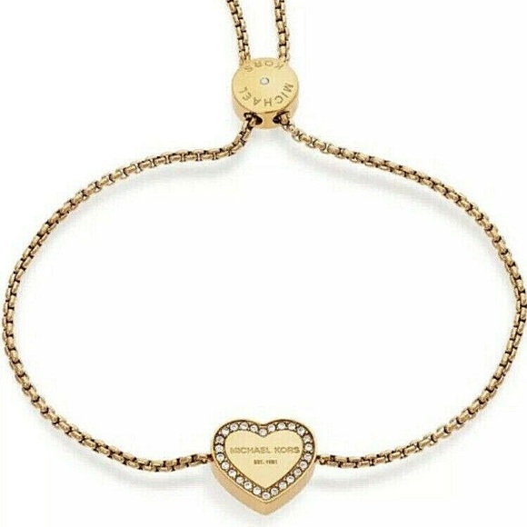 michael kors love heart bracelet